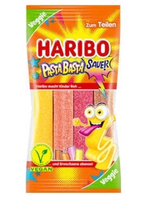 Haribo - האריבו רצועות גומי מסוכר 160g