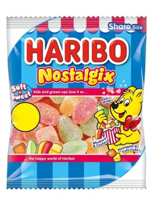Haribo - האריבו גומי נוסטלגי מסוכר 140g