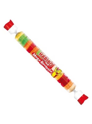 Haribo - האריבו מגה רולטה לקריץ בטעמי פירות , 45g