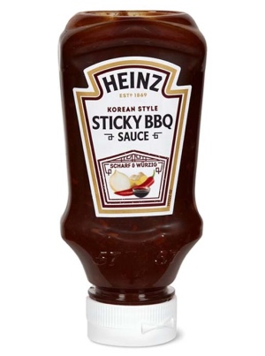 HEINZ - רוטב ברביקיו עם סויה וצי'לי בסגנון קוריאני 265g