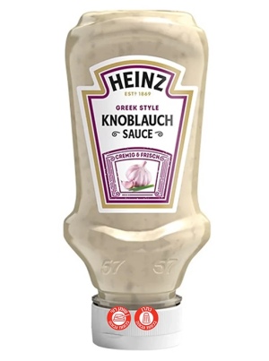 HEINZ - רוטב שום בסגנון יווני 230g