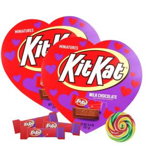 בונבוניירת לב - Kitkat וופל קיטקט שוקולד מיני 181g