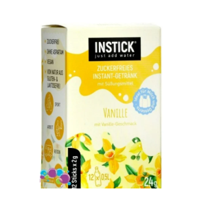 אבקת להכנת אייס תה וניל ללא סוכר INSTICK 30g