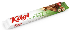 וופל קאגי במילוי אגוזי לוז - 25g