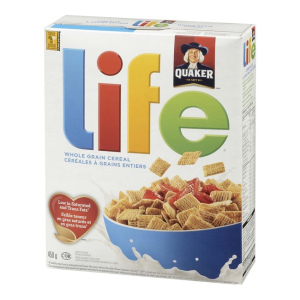 Quaker Life – דגני בוקר מדגנים מלאים 449g