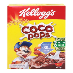 Kellogg’s – דגני בוקר פצפוצי אורז בטעם שוקולד 330g