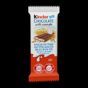 קינדר קאונטרי שוקולד חלב עם פצפוצי אורז 23g
