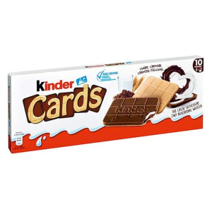 Kinder – עוגיות קארדס (5 יחידות) 128g