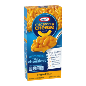 KRAFT - פסטה מקרוני גבינה 206g mac and cheese