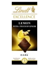 Lindt -לינדט אקסלנס טבלת שוקולד מריר לימון וג'ינג'ר, 100g