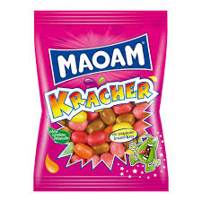 maoam גומי במילוי אבקה בטעם פירות 200g