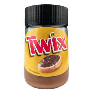 TWIX - טוויקס ממרח שוקולד וקרמל עם שברי עוגיות  350g