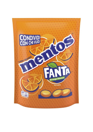 מסטיק מנטוס תפוז 140g