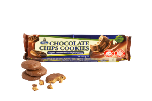 Marva – עוגיות שוקולד צ’יפס מצופות שוקולד חלב 175g