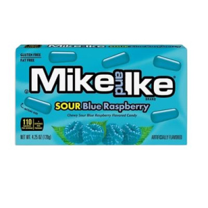 mike and lke בטעם פטל כחול חמוץ 120G