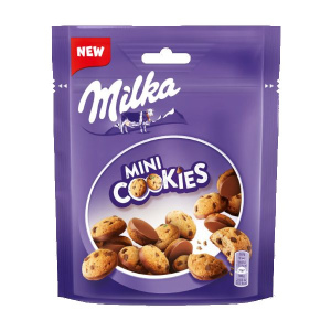 Milka – עוגיות מיני שוקולד צ’יפס 110g