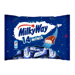 Milky Way - חטיפי שוקולד מיניס מארז - 14 יחידות 227 גרם