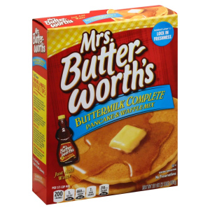 תערובת להכנת פנקייק או וופל בטעם חמאה 907g