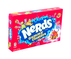 סכריות נרדס בטעמי פירות במילוי גומי 85g