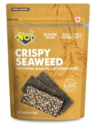 NOI - חטיף אצות ים בטעם דינון עם פיצפוצי אורז 40g