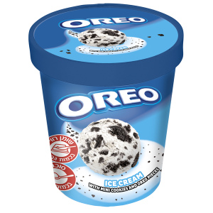 גלידת אוראו וניל - עם חתיכות עוגיות אוריאו מיני 300g