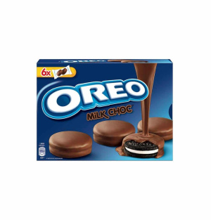 Oreo – עוגיות פאדג' מצופות שוקולד חלב 246g