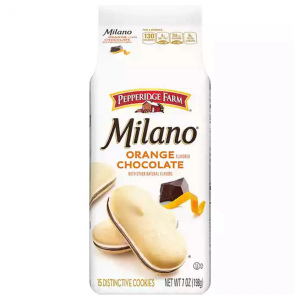 Pepperidge Farm – עוגיות מילאנו בטעם תפוז ושוקולד מריר 198g