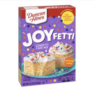 פילסברי תערובת להכנת עוגת קונפטי 432g