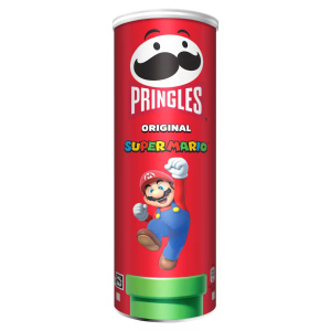 Pringles – צ'יפס מהדורת סופר מריו בטעם טבעי טבעוני 165g