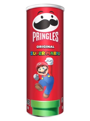 פרינגלס צ'יפס מהדורת סופר מריו טבעי טבעוני