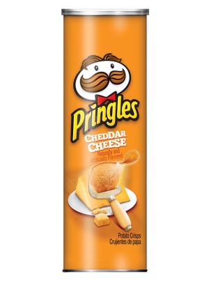 פרינגלס צ'יפס בטעם גבינת צ'דר 