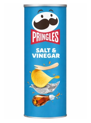 פרינגלס צ'יפס בטעם מלח וחומץ 