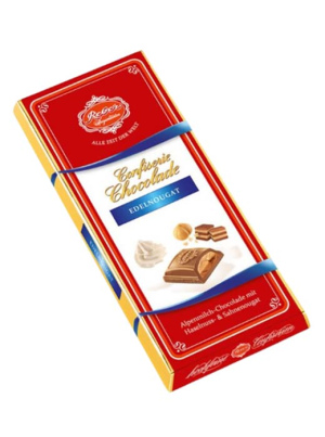 Reber - טבלת שוקולד במילוי פרלין אגוזי לוז 100g