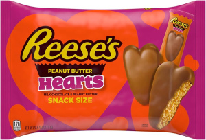מארז חטיפי Reese's Hearts לבבות ריסס 68g