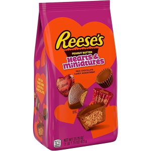 מארז ריסס - REESE'S קאפס מיני חמאת בוטנים ושוקולד חלב  609g