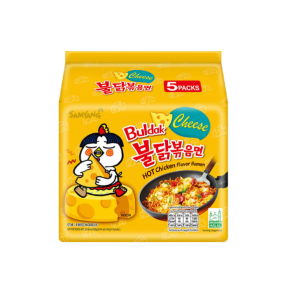 ראמן נודלס בטעם עוף חריף וגבינה 700g - חמשייה