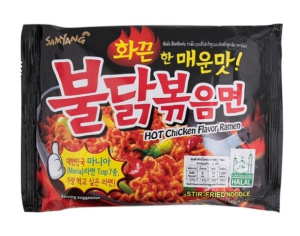 ראמן- איטריות בטעם עוף חריף 140g