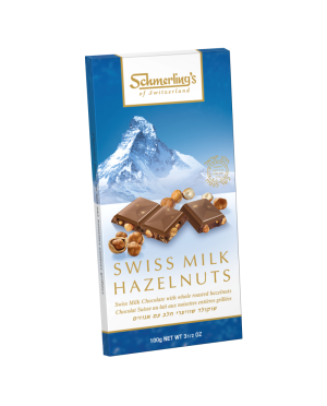 שמרלינג טבלת שוקולד חלב עם אגוזים 100g