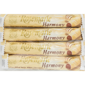 שמרלינג Rosemarie - רוזמרי אצבעות שוקולד לבן במילוי פרלין , 92G