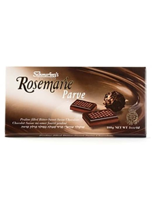 שמרלינג Rosemarie - טבלת שוקולד מריר במילוי פרלין , 100g