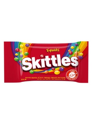 Skittles - סקיטלס בטעמי פירות 38G
