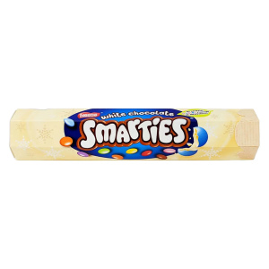 מגה רול סמרטיז שוקולד לבן 120g Smarties