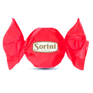 סוריני פרליני שוקולד חלב  - עטוף באדום - 1 ק