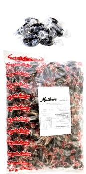 סוכריות קשות מטלוס בטעם ליקריץ אנגליות 2.5KG