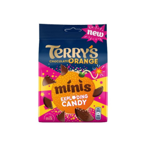 שוקולד תפוז עם סוכריות קופצות TERRY'S 105g
