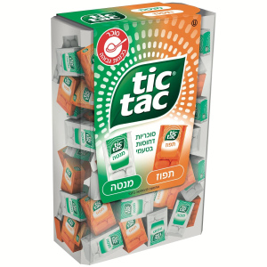 Tic Tac טיק טק דואו - סוכריות רענון בטעמים כפולים