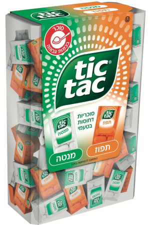 טיק טק דואו - סוכריות רענון בטעמים כפולים