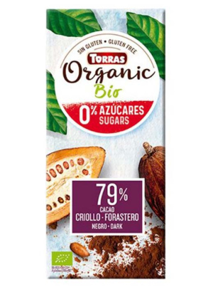 Torras - שוקולד מריר אורגני 79% 100g