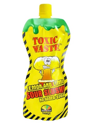 Toxic סקוויזי להקפאה חמוץ בטעם לימון וליים 250g