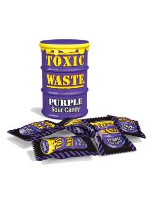 TOXIC- אתגר הסוכריות בצבע סגול  - 42g TOXIC